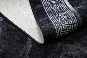 Dywany Łuszczów Kusový koberec Miro 51278.810 Marble black/white - 80x150 cm