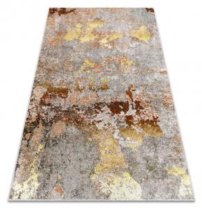 Dywany Łuszczów , Kusový koberec Miro 51463.802 Abstraction grey/gold, 80x150, viacfarebná, kuchyňa