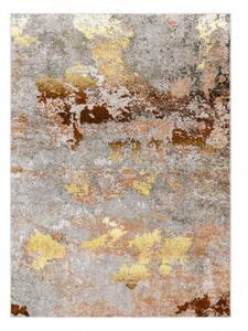 Dywany Łuszczów Kusový koberec Miro 51463.802 Abstraction grey/gold - 120x170 cm