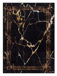 Dywany Łuszczów Kusový koberec Miro 51333.801 Marble black/gold - 120x170 cm