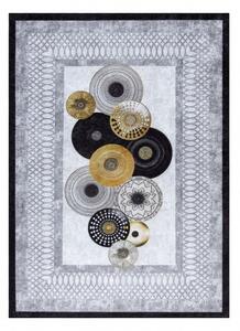 Dywany Łuszczów Kusový koberec Miro 51130.807 Circles grey - 80x150 cm