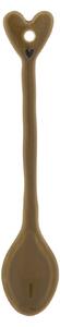 Keramická lyžička Brown 14 cm
