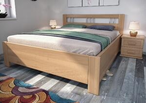 Drevená posteľ Perla s úložným priestorom