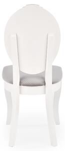 Jedálenská stolička VILU biela/sivá