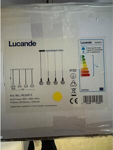 Lucande Lucande - Luster na lanku ABLY 4xE14/40W/230V LW0519 + záruka 3 roky zadarmo