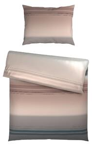 POSTEĽNÁ BIELIZEŇ, satén, taupe, 140/200 cm Novel - Obliečky & plachty