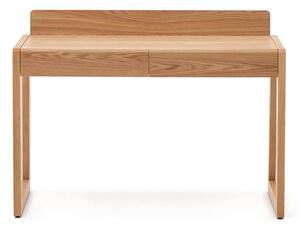 MUZZA Pracovný stôl andu 120 x 60 cm prírodný