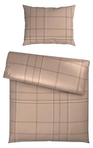 POSTEĽNÁ BIELIZEŇ, satén, taupe, 140/200 cm Esposa - Obliečky & plachty