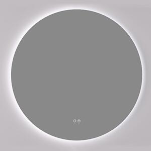 CERANO - Kúpeľňové LED zrkadlo Verido - Ø 50 cm