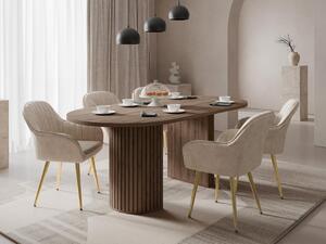 Mirjan24 Moderný stôl Frozgo, Farby: orech okapi 5903211490088
