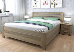 Drevená posteľ Vanda s úložným priestorom