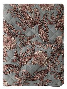 Latté prikrývka s pruhmi Aix Vintage Quilt - 130*180 cm - Chic Antique