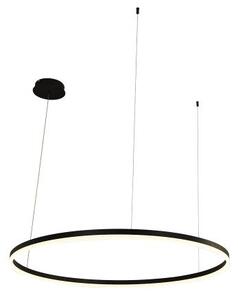 LED Stmievateľný luster na lanku LED/55W/230V 3000-6500K + diaľkové ovládanie