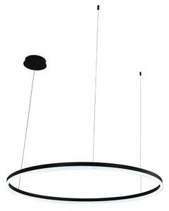 LED Stmievateľný luster na lanku LED/55W/230V 3000-6500K + diaľkové ovládanie
