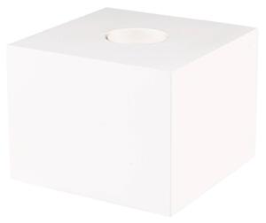 Segula stolová lampa Cozy, biela buková drevina, tvar kocky, E27, Biela / opálová, Obývacia izba / jedáleň, Drevo