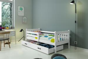 BMS Detská posteľ s úložným priestorom CARINO 190x80 biela Farba šuplíku: Biela