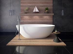 Aquatek SHARON 170x79,5x51 cm kúpacia vaňa z liateho mramoru