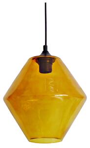 CLX Závesné moderné osvetlenie OMERO, 1xE27, 60W, oranžové
