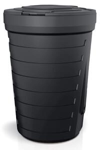 Sud na dažďovú vodu, priemer 64,8 cm, 210 l, čierna