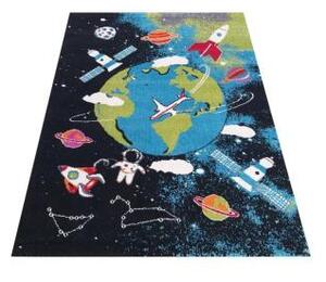 Farebný koberec s motívom Vesmír