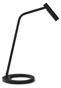 Stolové Lampa ANTIDARK, Čierna, Obývacia izba, Hliník