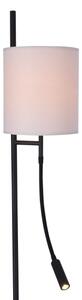LED Stojacia lampa TOKYO 1xE27/40W/230V + LED/3W čierna/biela