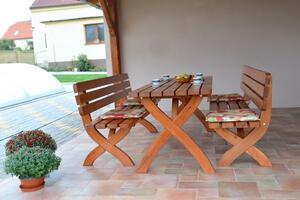 Záhradný stôl STRONG | masív 160 cm