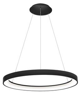 LED2 3271953DT BELLA SLIM 78 PZ závesné svietidlo čierne stmievateľné