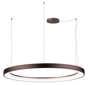 LED2 3273358DT BELLA SLIM 98 PZ závesné svietidlo hnedé stmievateľné