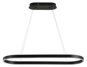 Brilagi - LED luster na lanku PONDIE LED/43W/230V 80x30 cm čierna