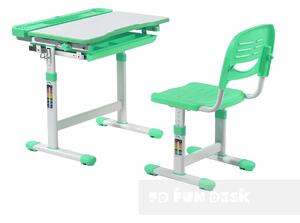Fundesk Rastúci stôl CANTARE so stoličkou farba: Zelená