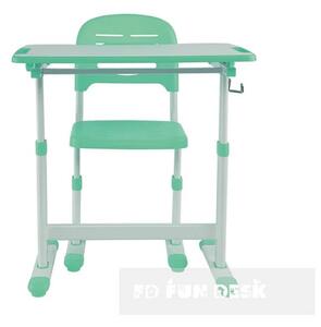 Fundesk Rastúci stôl PICCOLINO II so stoličkou Farba: Zelená