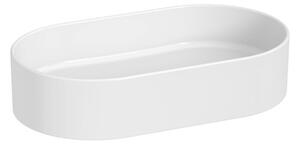 Umývadlo na dosku Jika Astra 53x31 cm mat bez otvoru pre batériu, bez prepadu H8183667571121