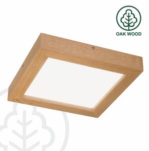 Brilagi-LED Stmievateľné svietidlo WOODY FRAME LED/24W/230V dub 30x30 cm IP44 + DO