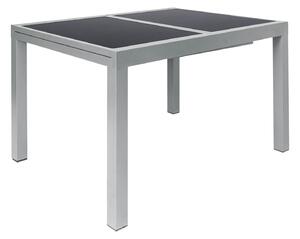 LIVARNO home Rozkladací hliníkový stôl Houston, sivá (100342077)