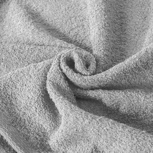 Klasický strieborný bavlnený uterák TIANA1 Rozmer: 30 x 50 cm