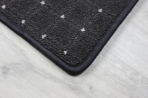 Condor Carpets Behúň na mieru Udinese antracit - šíre 50 cm