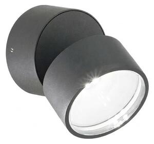 Ideal Lux -LED Vonkajšie nástenné svietidlo OMEGA LED/7W/230V CRI 90 IP54 antracit