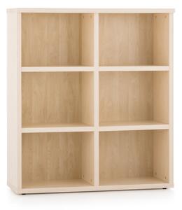 Stredný regál Visio 100 x 34 x 113,7 cm, javor
