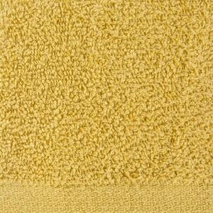 Klasický horčicový bavlnený uterák TIANA1 Rozmer: 70 x 140 cm