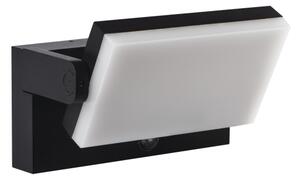 Kanlux 45819- LED vonkajšie nástenné svietidlo so senzorom XERTO LED/20W/230V IP44 čierne