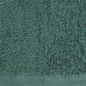 Klasický tmavozelený bavlnený uterák TIANA1 Rozmer: 70 x 140 cm
