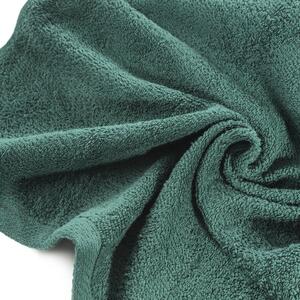 Klasický tmavozelený bavlnený uterák TIANA1 Rozmer: 50 x 90 cm