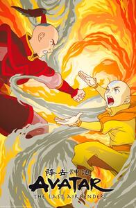 Plagát, Obraz - Avatar - Aang vs Zuko