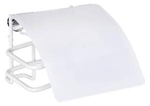Držiak toaletného papiera WENKO Classic Plus biely 9x13x14 cm