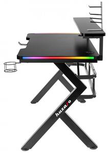 Herný stôl Hero - 5.0 čierny RGB