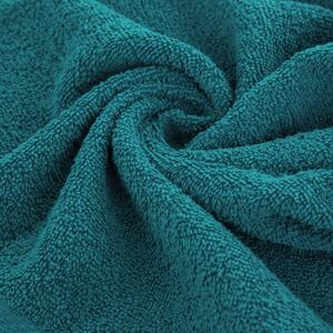 Klasický tmavotyrkysový bavlnený uterák TIANA1 Rozmer: 50 x 90 cm