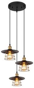 Globo 15086-3BH závesný luster Viejo 3x60W | E27
