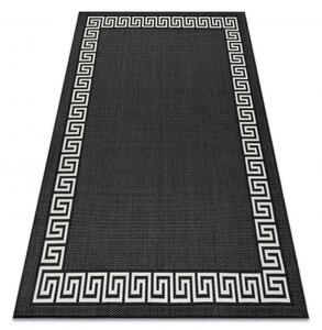 Koberec FLAT SISAL 49373690 Grécky čierno / krémový