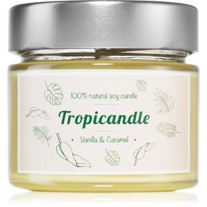 Tropicandle Vanilla & Caramel vonná sviečka 150 ml